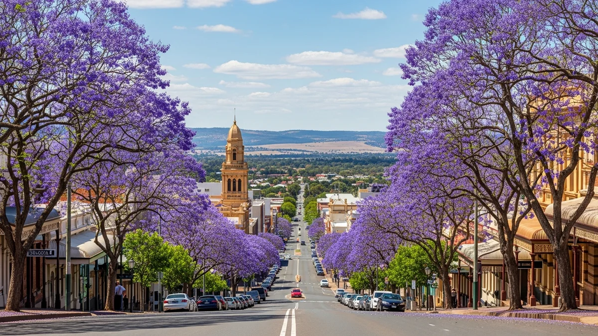 Toowoomba city showing local businesses appearing in AI search and local SEO for the Darling Downs